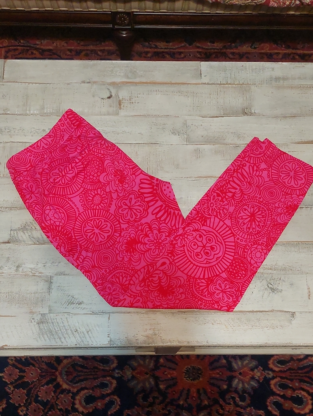 Southern Tide Pink Patterned Pants